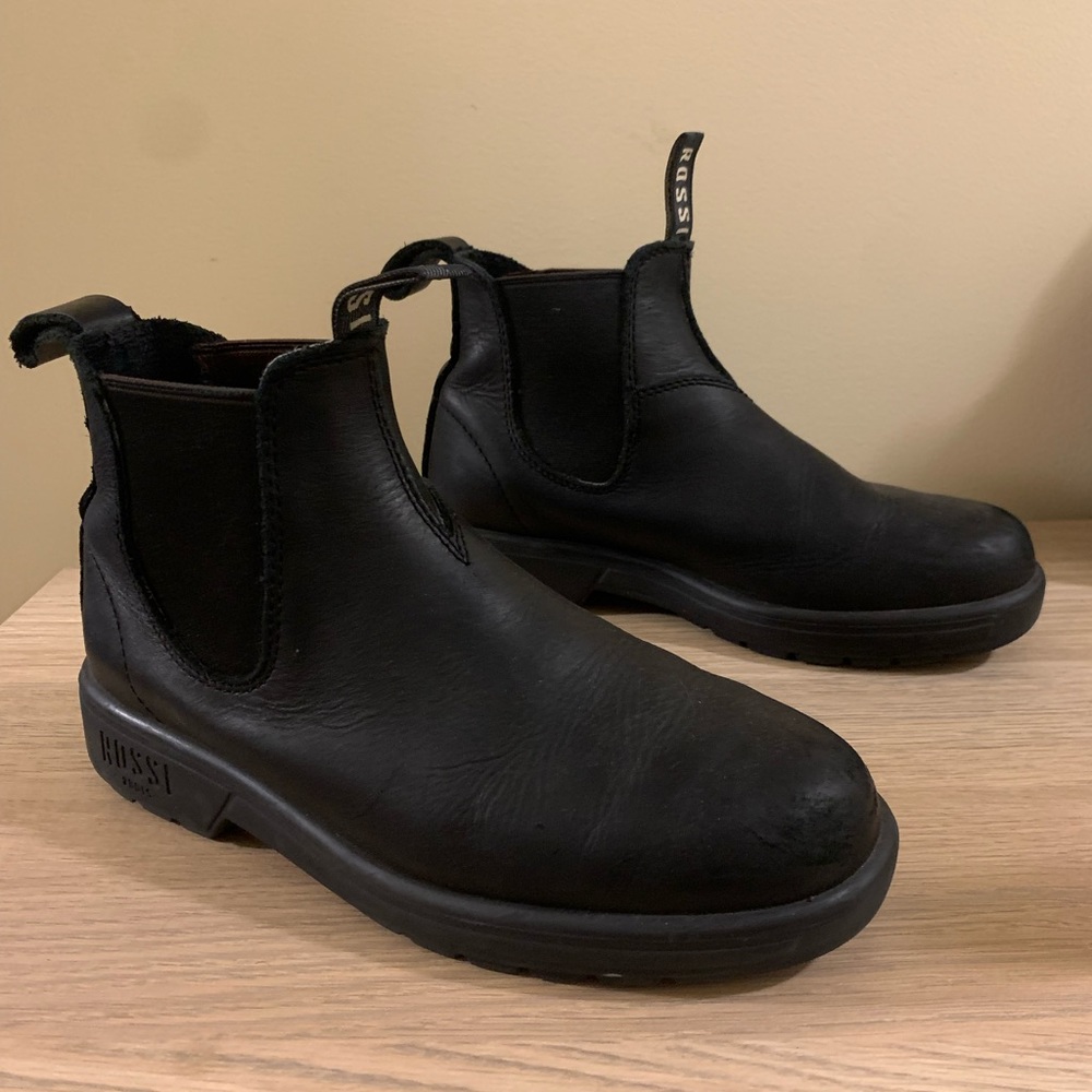 Rossi Endura Boot 301 Mens Size AU 7 US 8 Black Blundstone Chelsea Australian